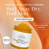 Organic Pumpkin Shea Sugar Body Scrub – Fall Exfoliator for Glowing Skin