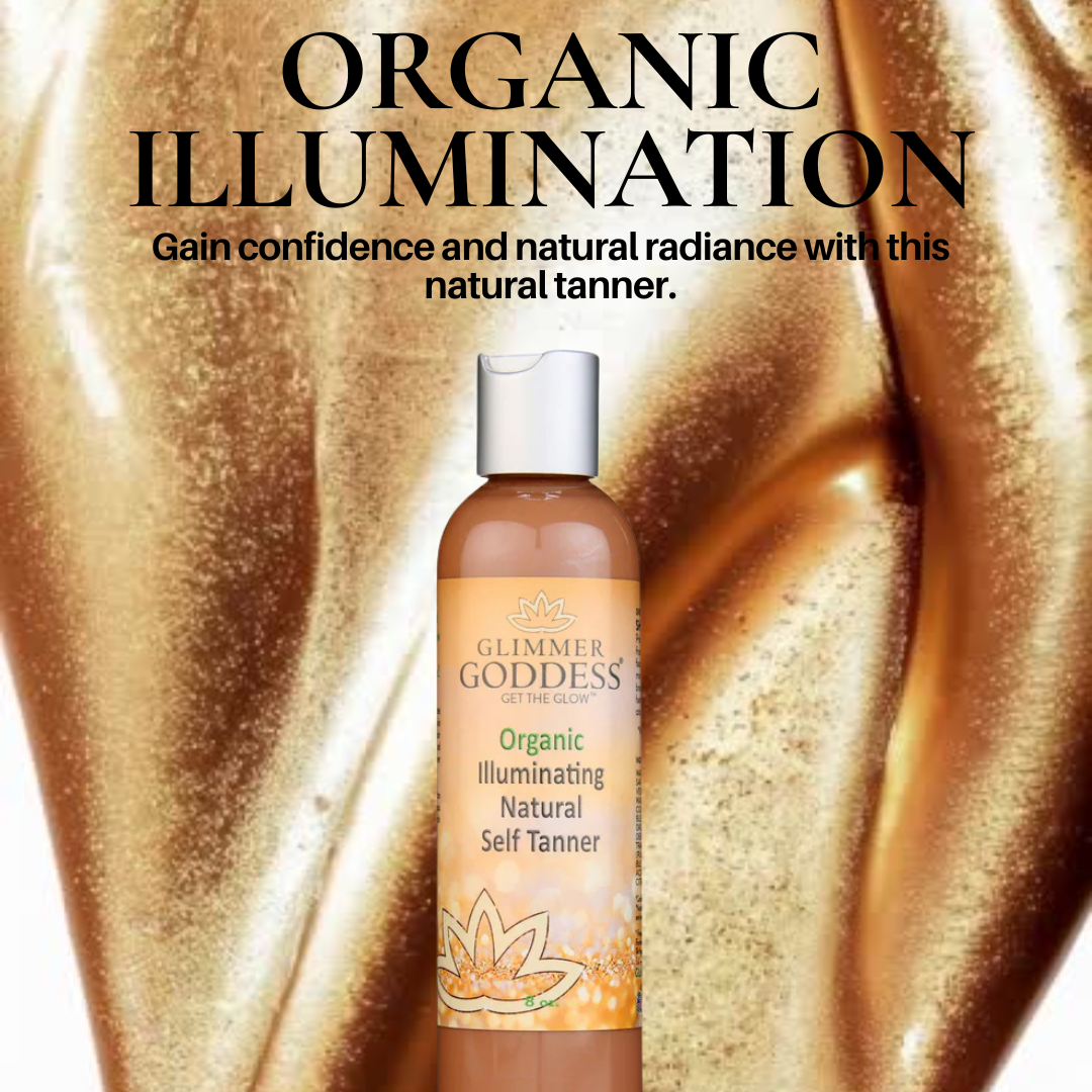 🌞 Organic Self Tanning Lotion – Buildable, Golden Glow with Skin-Nourishing Ingredients