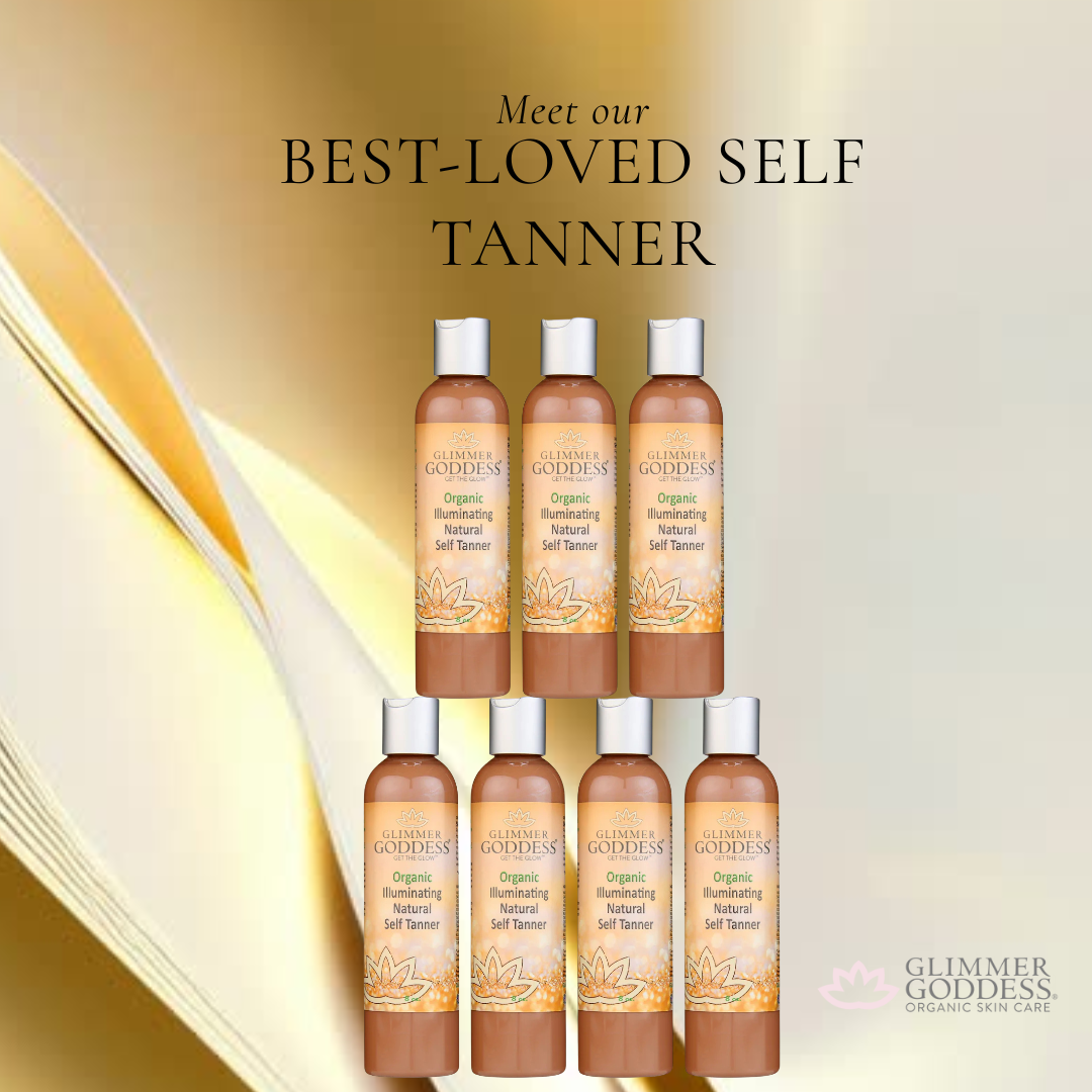 🌞 Organic Self Tanning Lotion – Buildable, Golden Glow with Skin-Nourishing Ingredients