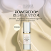 Glimmer Goddess resveratrol anti-aging serum with CoQ10 and vitamins C and E — instant firming antioxidant serum