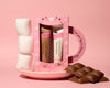 Glimmer Whip whipped lip balm tube with heart-shaped applicator and Heart of Gold Charm