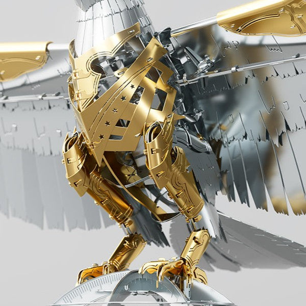 The Great Eagle Golden Armor stainless steel eagle model, Golden Armor edition