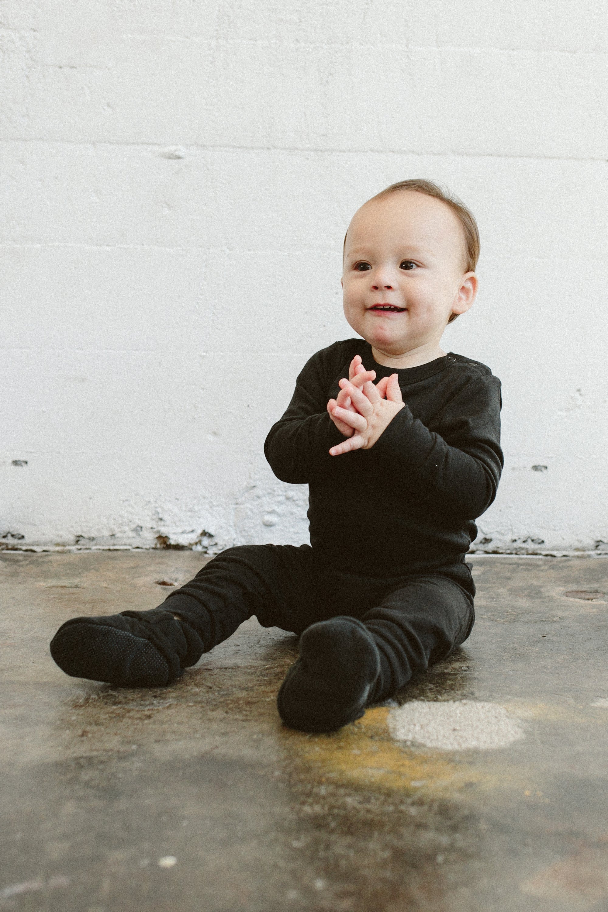 L/S BODYSUIT | ASPHALT