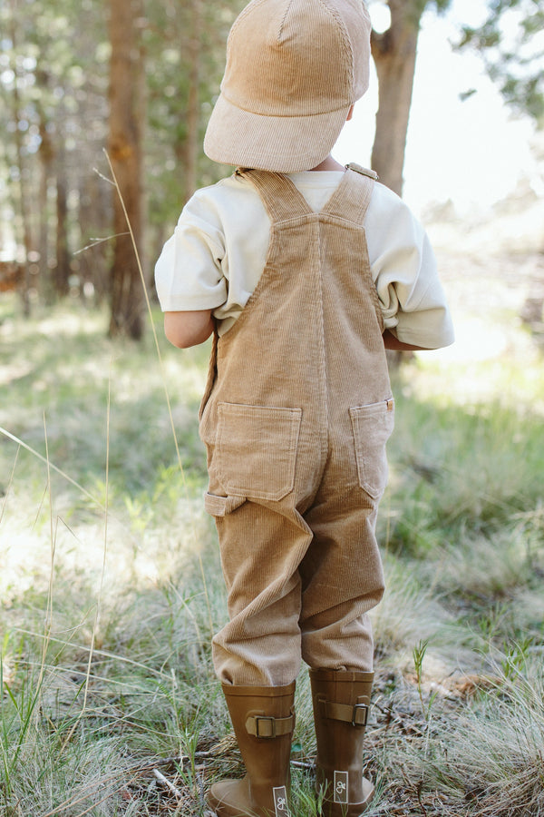 BIG KID CORDUROY OVERALLS | CHAMPIGNON