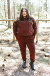 ADULT SWEATSUIT TOP | REDWOOD