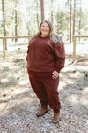 ADULT SWEATSUIT TOP | REDWOOD