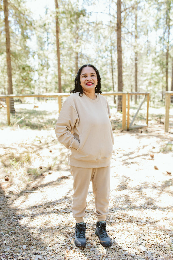 ADULT SWEATSUIT TOP | CHANTERELLE