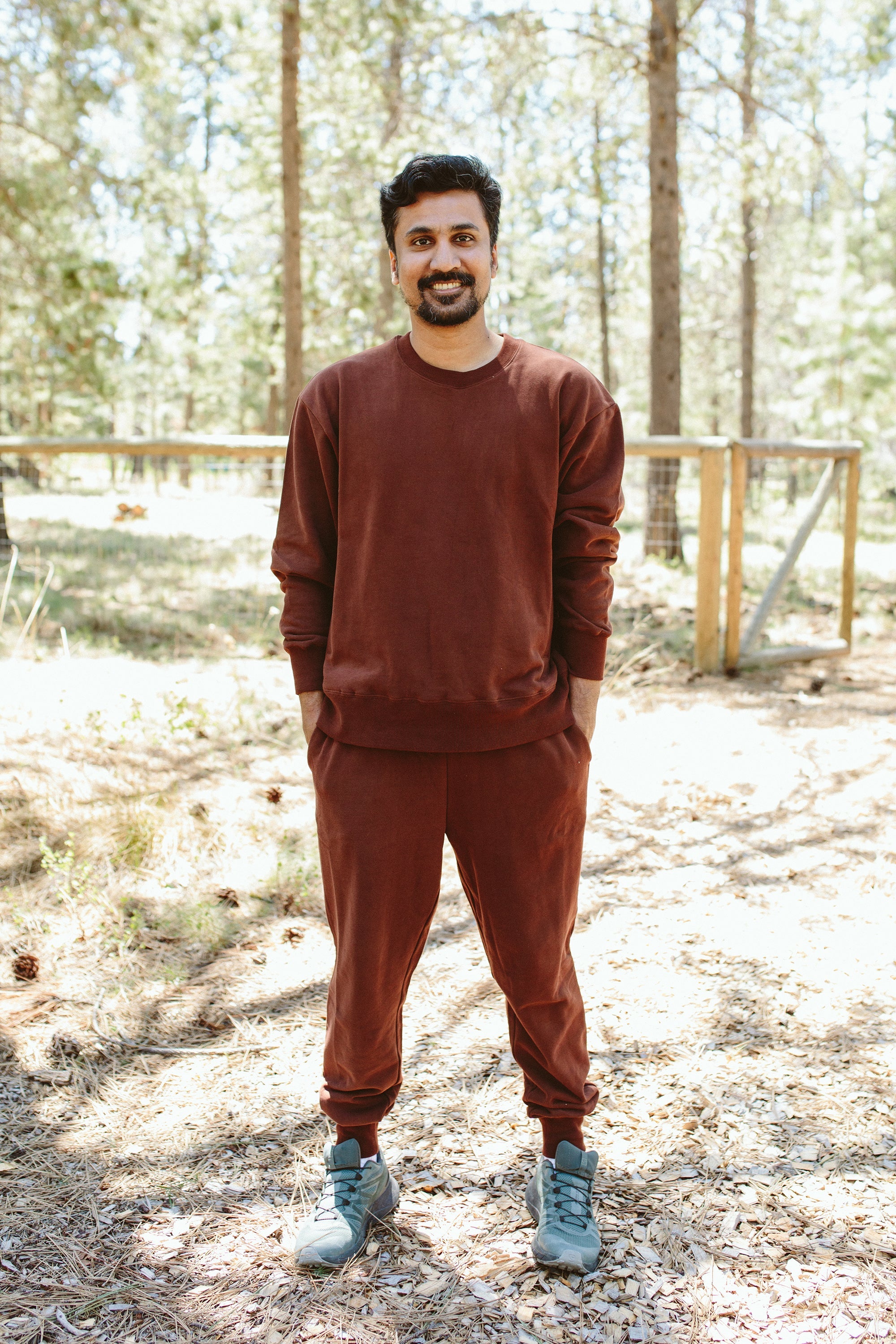 ADULT SWEATSUIT PANT | REDWOOD