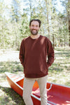 ADULT SWEATSUIT TOP | REDWOOD