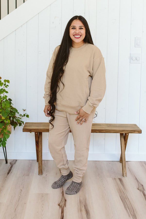 ADULT SWEATSUIT TOP | CHANTERELLE