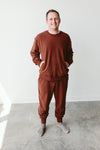 ADULT SWEATSUIT PANT | REDWOOD