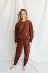 ADULT SWEATSUIT TOP | REDWOOD