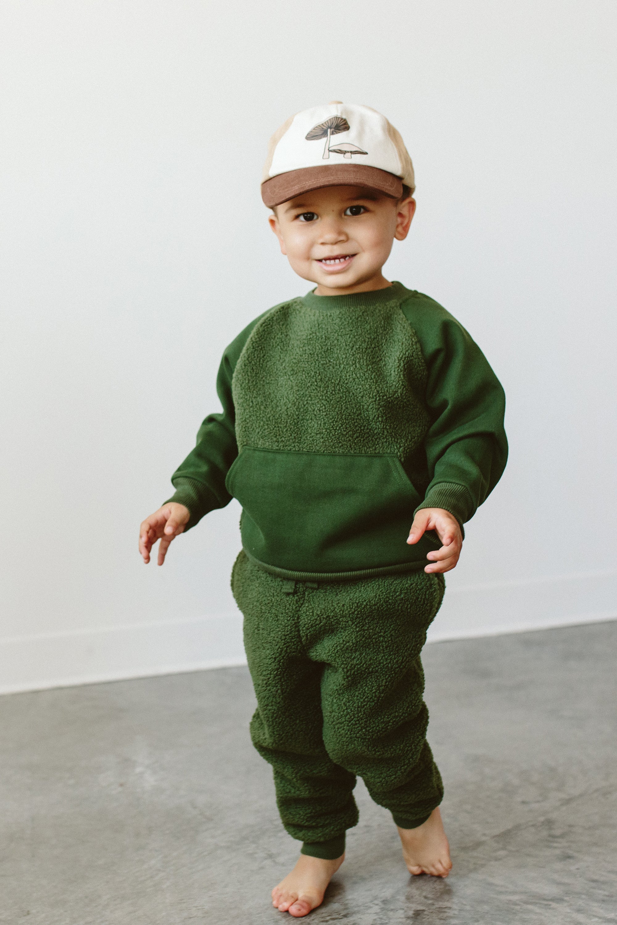 SHERPA SWEATSUIT | SPRUCE