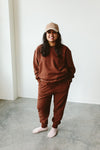 ADULT SWEATSUIT PANT | REDWOOD