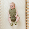 KNIT ROMPER | ARTICHOKE