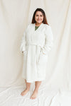 WOMENS WAFFLE ROBE | ALABASTER