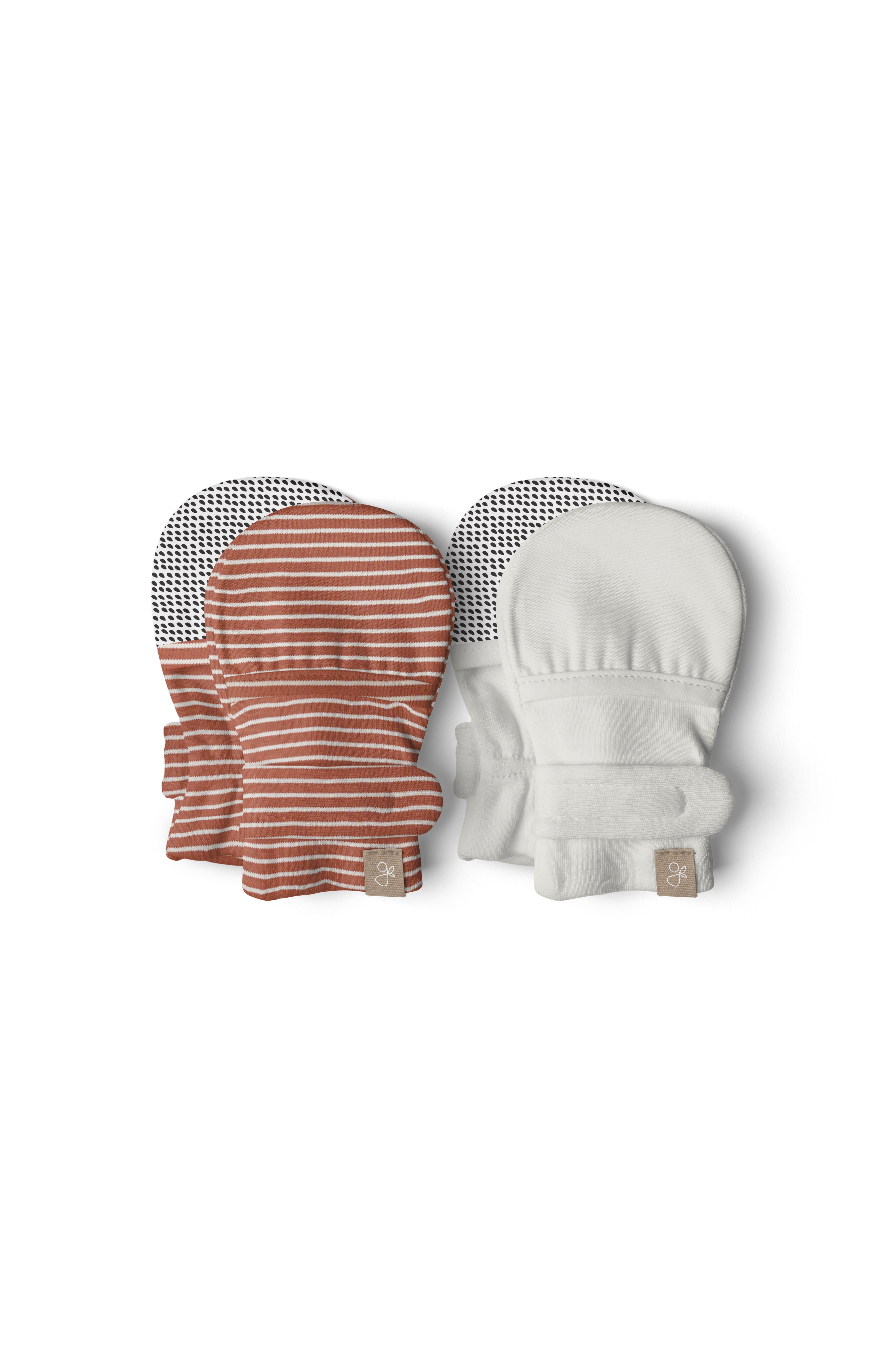 STAY ON 2-PACK MITTS | CLAY STRIPE + CLOUD