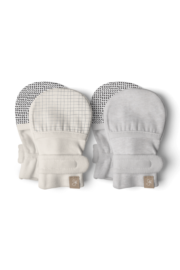 STAY ON 2-PACK MITTS | STORM GRAY + GRIDLOCK