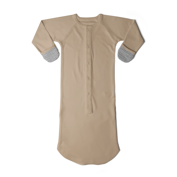 24 HOUR CONVERTIBLE GOWN | SANDSTONE