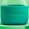 Teal container with 'All-Purpose' text on a green background