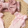 Velvet Headband Socks Set - Organic Cotton Baby Gift Set