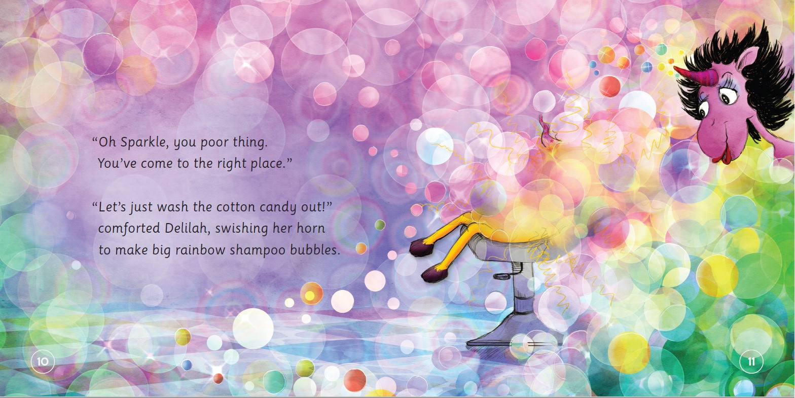 The Hairdresser for Unicorns – Children's Book About Inner Beauty