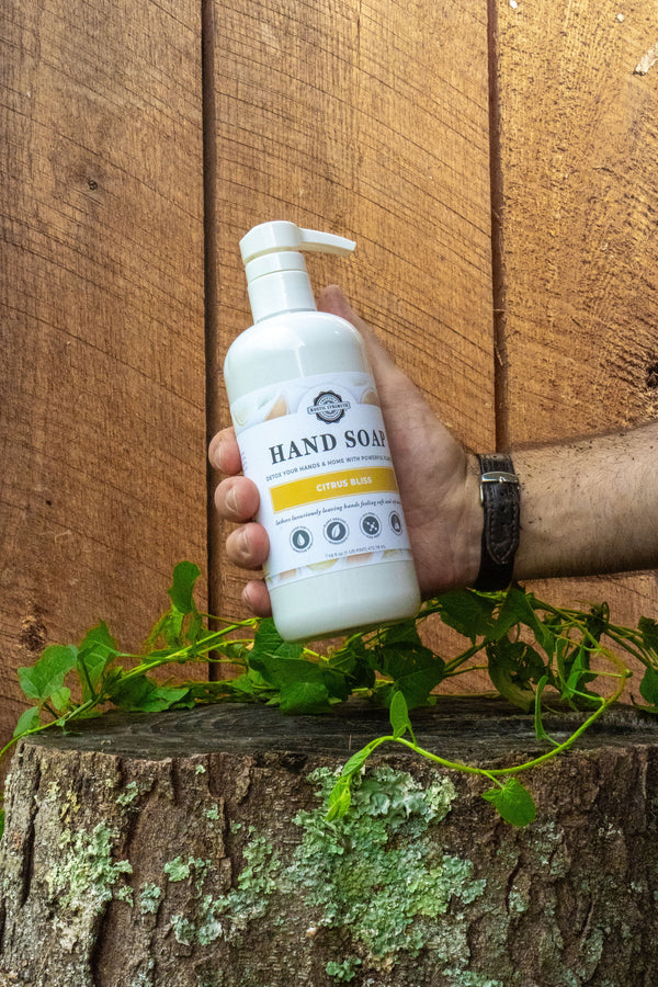 Citrus Bliss Natural Liquid Hand Soap | Lemon & Orange Essential Oils
