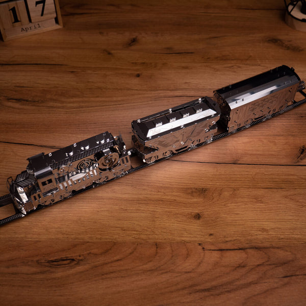 Heavy Loco Freight Train Mechanical Model Kit