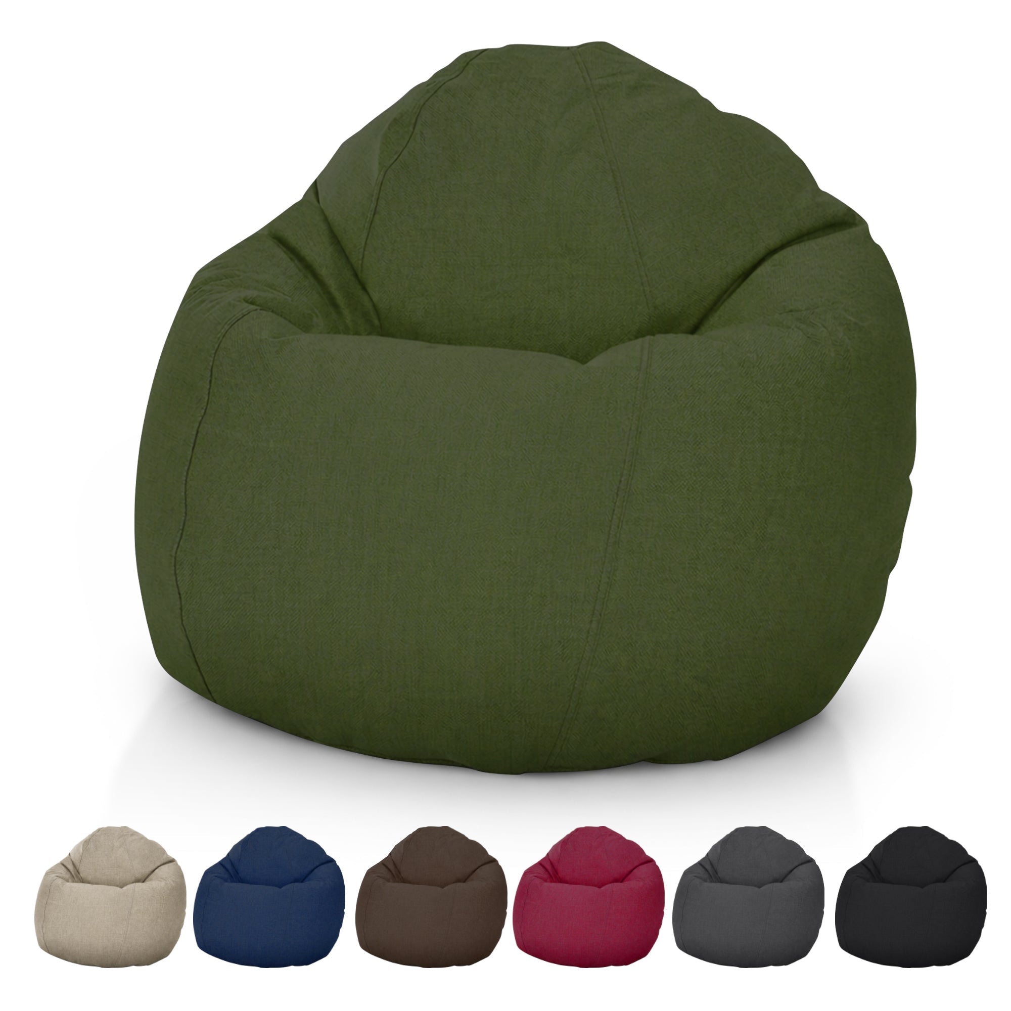 Organic Hemp Bean Bag Chair for Adults & Teens | Made in USA
