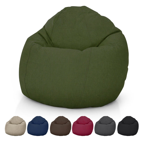 Organic Hemp Bean Bag Chair for Adults & Teens | Made in USA