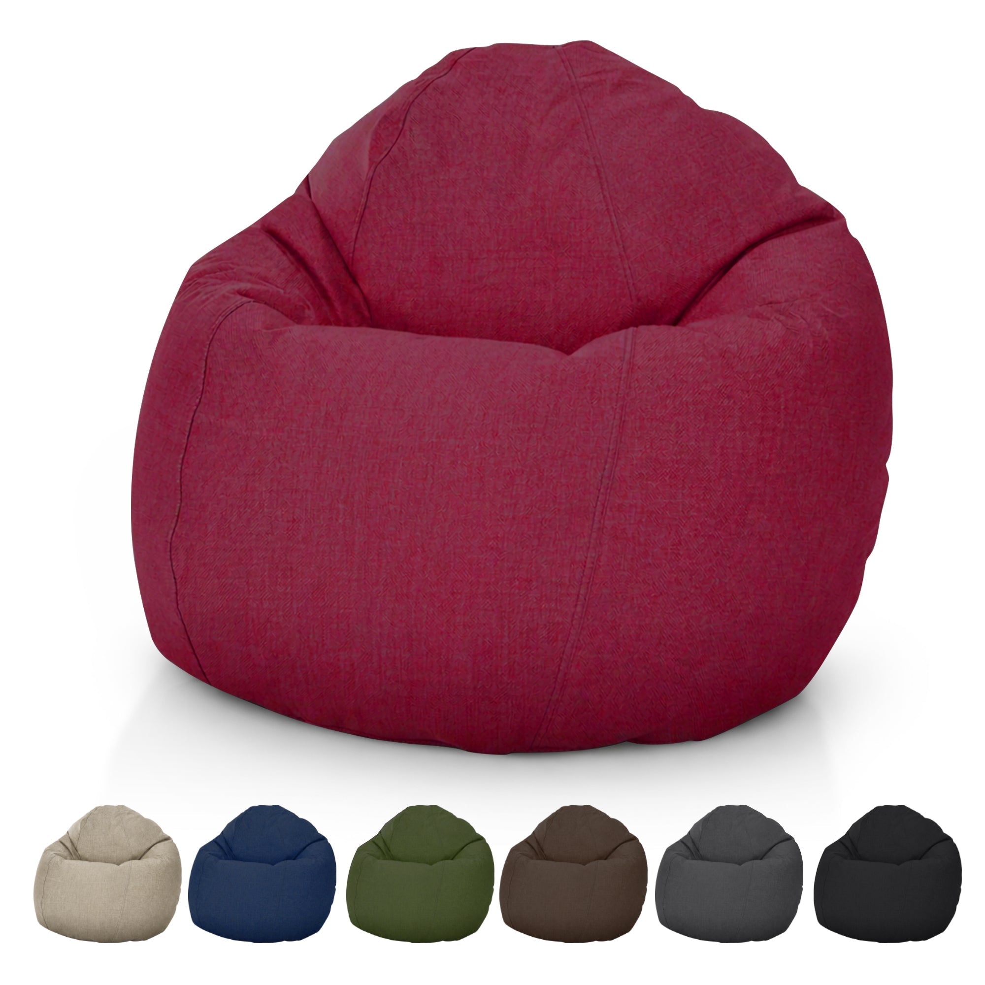 Organic Hemp Bean Bag Chair for Adults & Teens | Made in USA