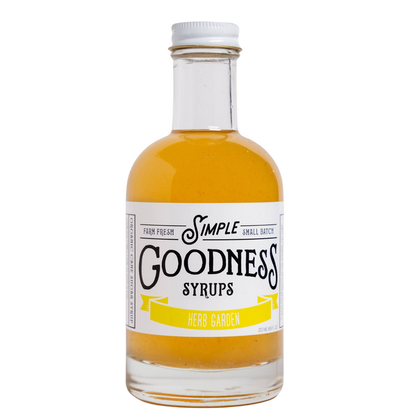 Herb Garden Syrup - Fresh, Local Herbs & Lemon for Cocktails & Desserts