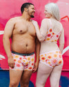 Lifestyle shot of Thunderpants USA Luna y Sol women's hipster underwear – celestial design