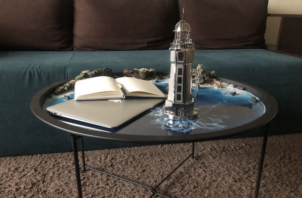 La Jument Lighthouse Model Kit - Sailor's Companion