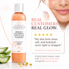 Customer review for Glimmer Goddess sulfate-free hydrating facial cleanser with certified organic ingredients