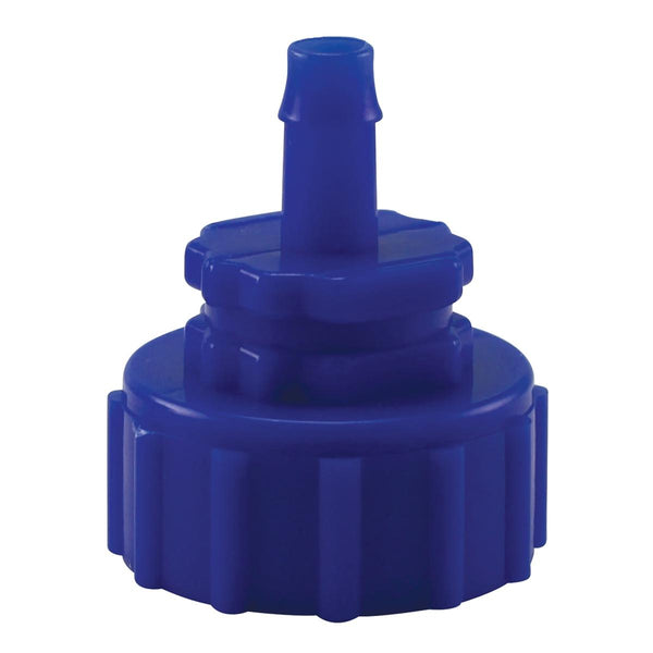 Bottle cap adapter for Blumat irrigation system fitting a standard 1-litre plastic bottle
