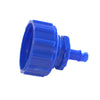 Blumat bottle cap adapter shown attached to a plastic bottle for plant watering