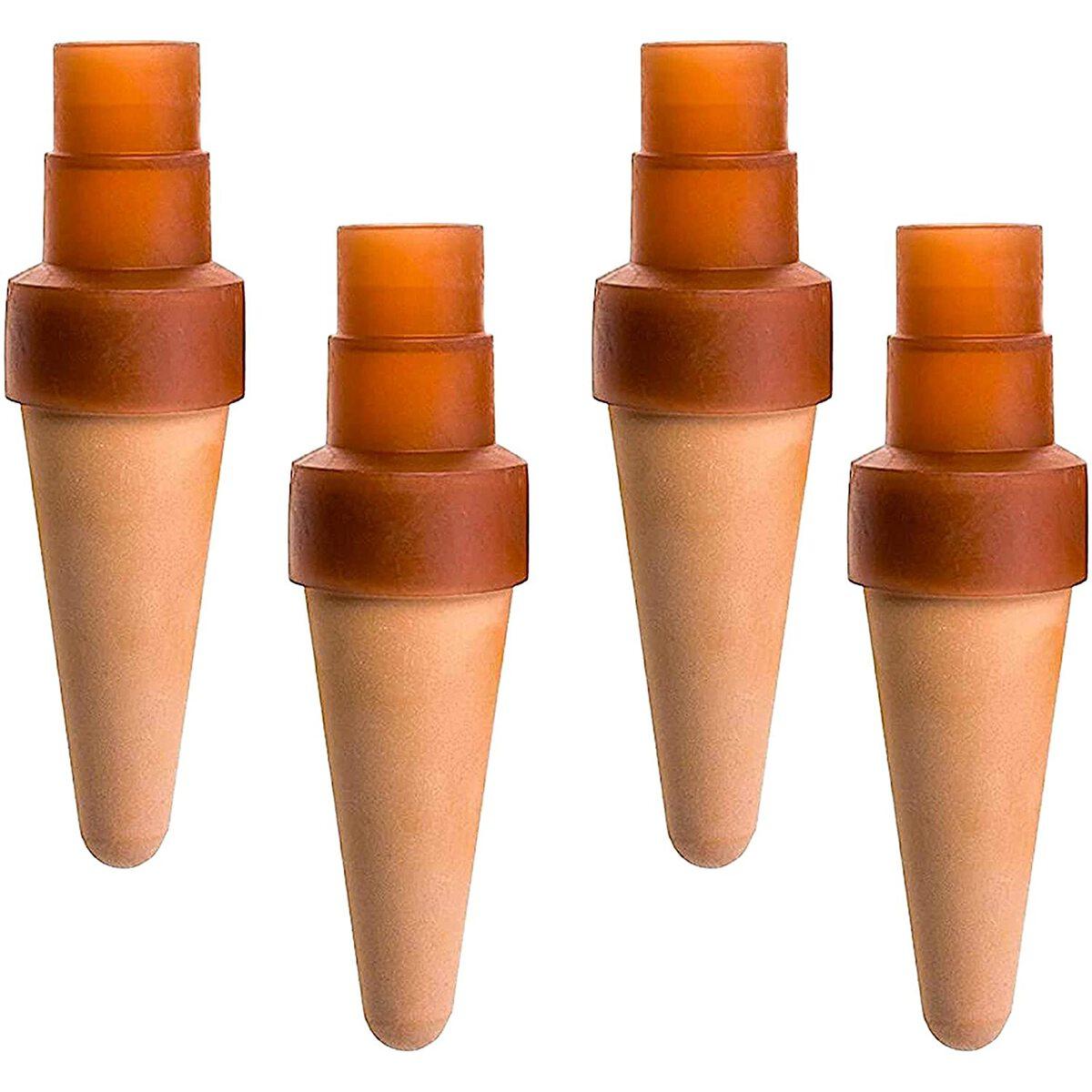 Blumat Bottle Adapter XL plant watering stakes 4 pack for large plants