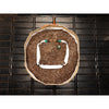 Top-down view of Blumat drip ring distribution system in a growing pot