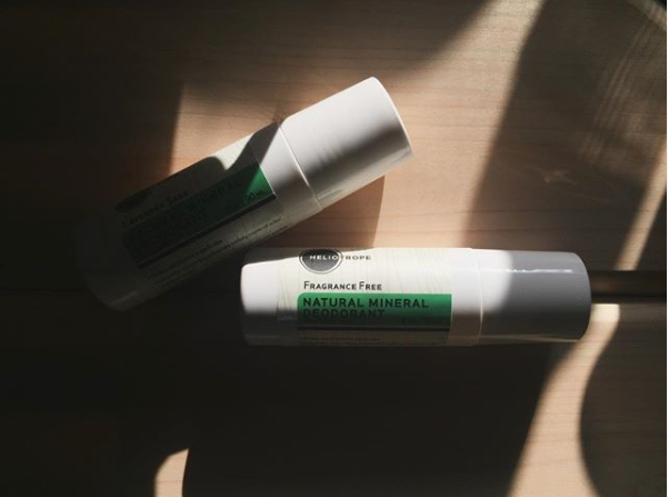 Heliotrope SF natural deodorant roll-on with essential oils – clean ingredient formula
