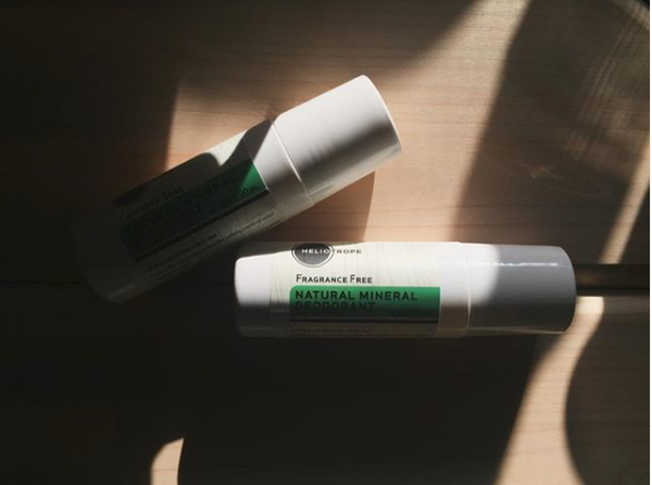 Heliotrope SF natural deodorant roll-on with essential oils – clean ingredient formula