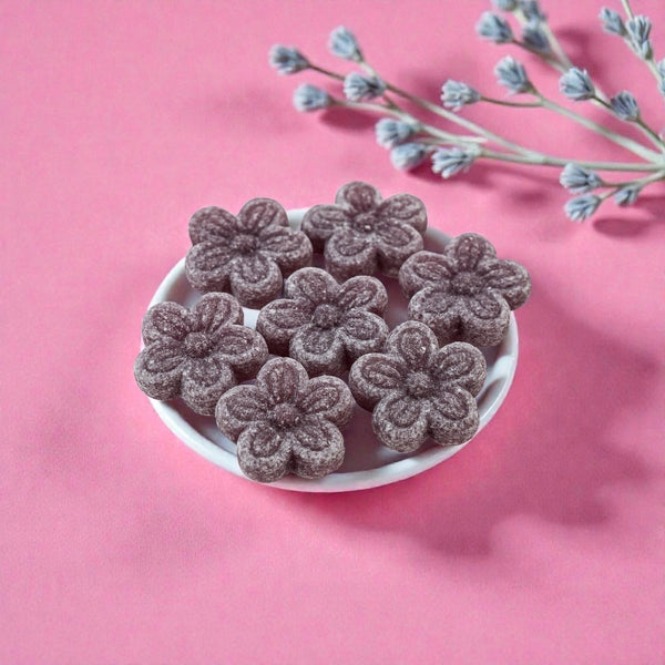 Sugar-Free Violet Candy | Authentic European Floral Dragées (3-Pack)