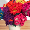 🌸 Handmade Fair Trade Wool Carnation – Eco-Friendly Crocheted Flower Décor (Forever Flowers | Ethical & Sustainable Gift)