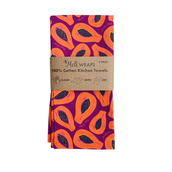 Beeswax wraps in small, medium, and large sizes from the Papaya Gift Set