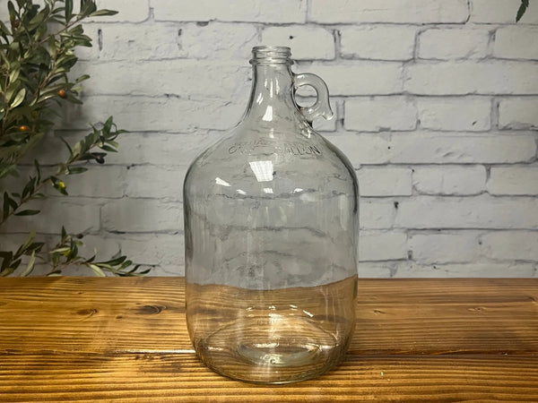 1 Gallon Glass Jug with Airtight Cap – Rustic Strength