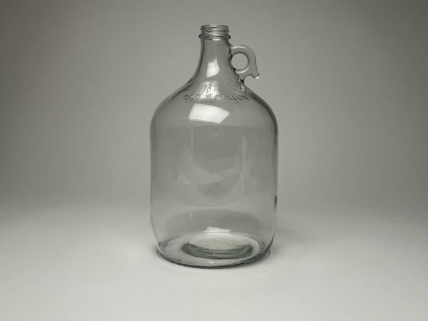 1 gallon glass storage jug with airtight cap for fermentation and bulk liquids