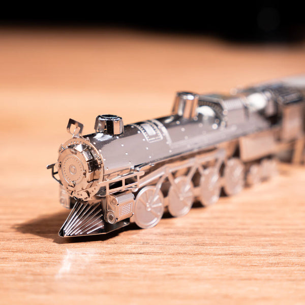 Polar Steel SE steam locomotive DIY metal model kit fully assembled
