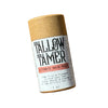 Tallow Tamer organic hair styling stick in compostable push-up tube by Apotheke DuJardin