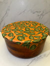 Hawaiiana Beeswax Wrap Variety Pack, close-up of print design