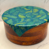 Fern print beeswax wrap bulk roll unrolled to show the full 13.5 x 42 inch length
